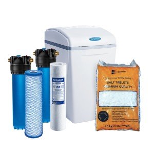 Умягчитель Аквафор WaterBoss 700 + Гросс 2 шт. + Таблетированная соль